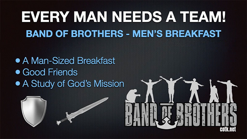 Band of Brothers Breakfast  March 16th